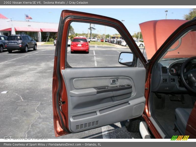 Sedona Metallic / Gray Celadon 2002 Nissan Xterra SE V6