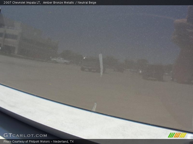 Amber Bronze Metallic / Neutral Beige 2007 Chevrolet Impala LT