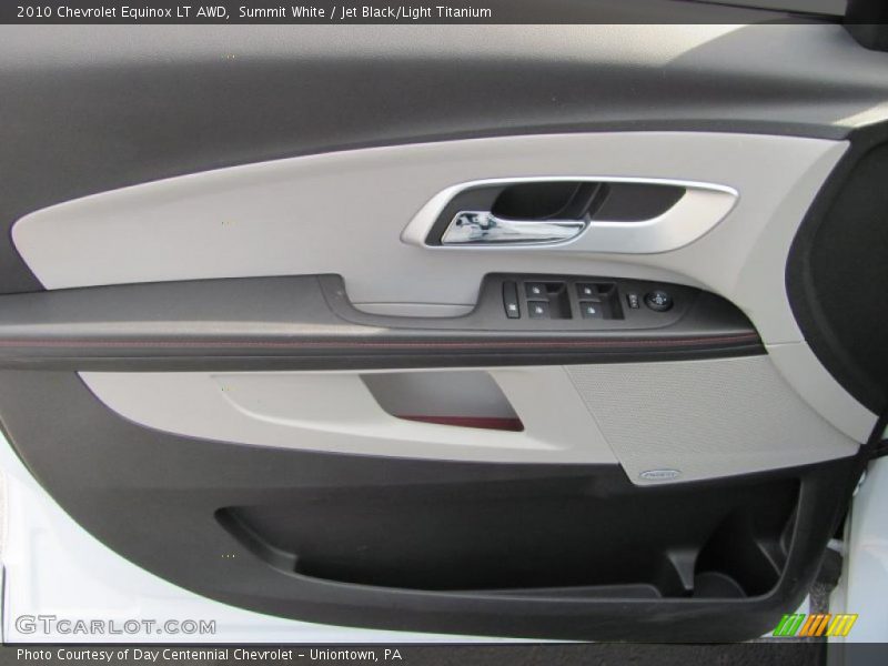 Summit White / Jet Black/Light Titanium 2010 Chevrolet Equinox LT AWD