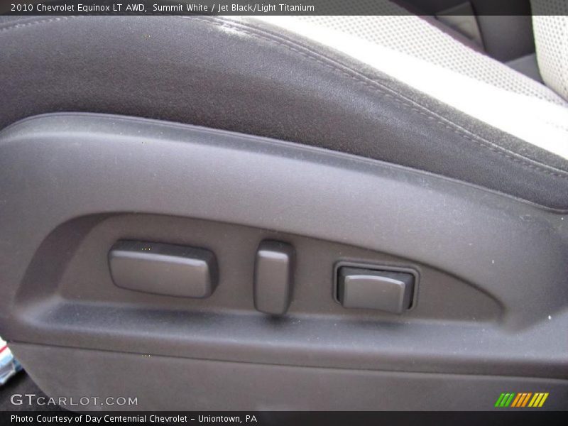 Summit White / Jet Black/Light Titanium 2010 Chevrolet Equinox LT AWD