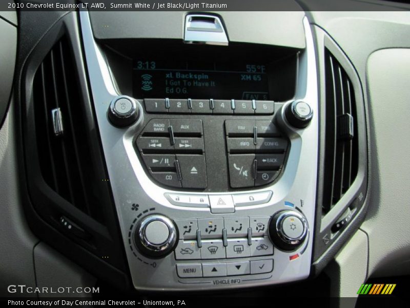 Summit White / Jet Black/Light Titanium 2010 Chevrolet Equinox LT AWD