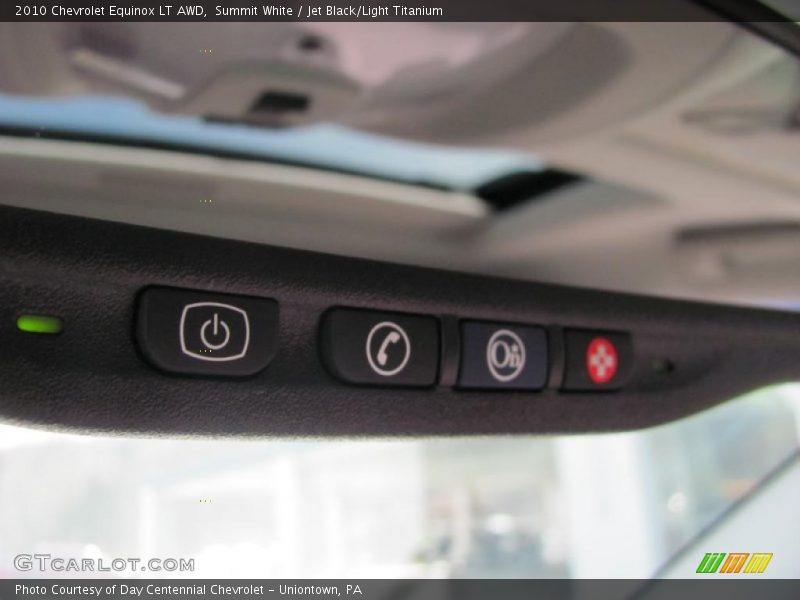 Summit White / Jet Black/Light Titanium 2010 Chevrolet Equinox LT AWD