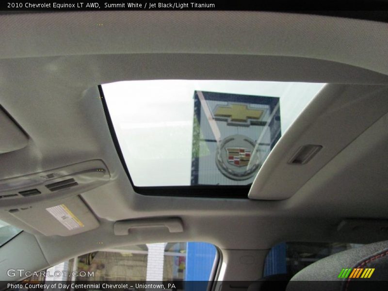 Summit White / Jet Black/Light Titanium 2010 Chevrolet Equinox LT AWD