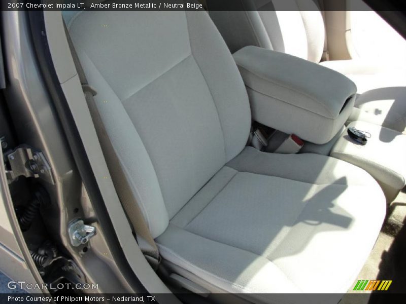 Amber Bronze Metallic / Neutral Beige 2007 Chevrolet Impala LT