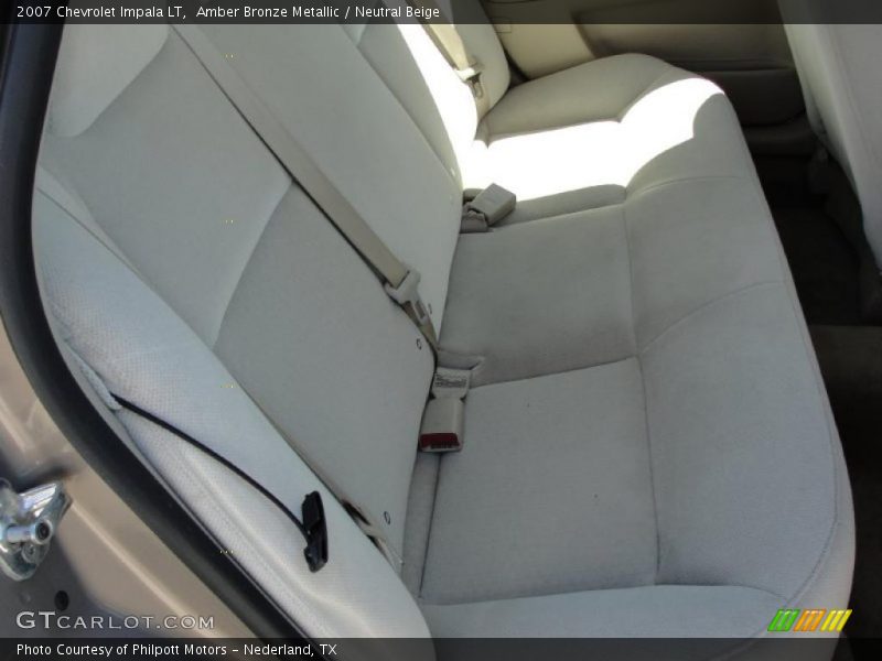 Amber Bronze Metallic / Neutral Beige 2007 Chevrolet Impala LT