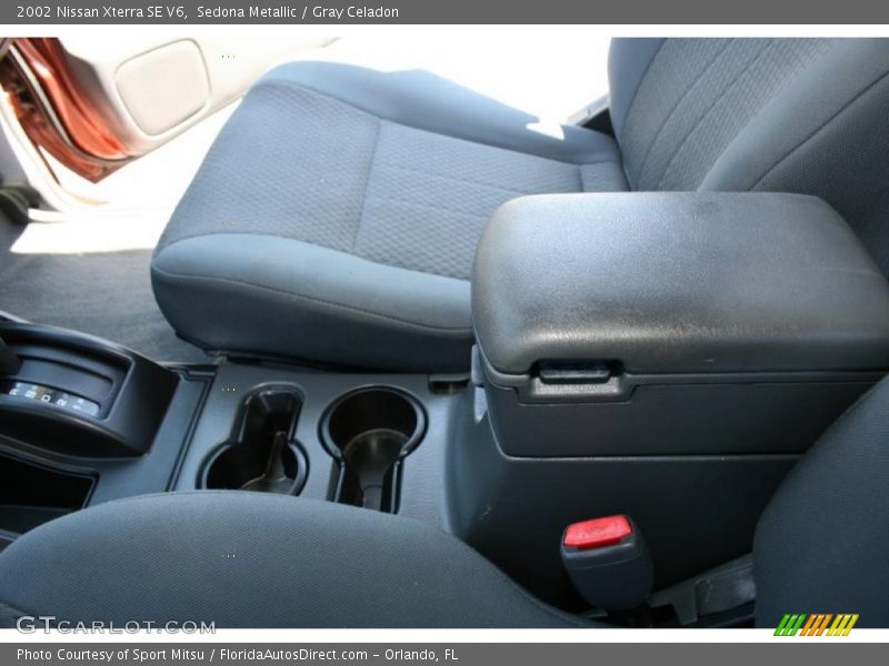 Sedona Metallic / Gray Celadon 2002 Nissan Xterra SE V6