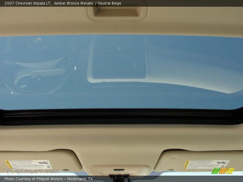 Amber Bronze Metallic / Neutral Beige 2007 Chevrolet Impala LT