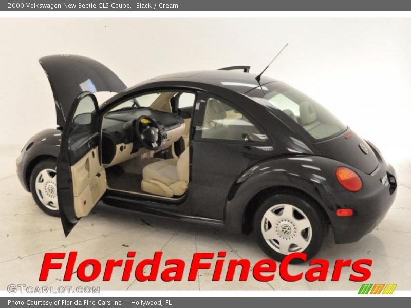 Black / Cream 2000 Volkswagen New Beetle GLS Coupe