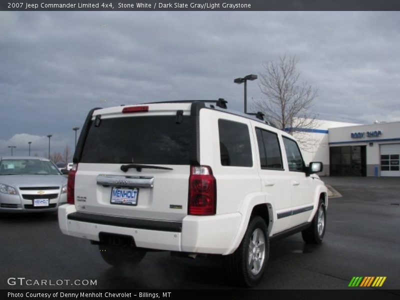 Stone White / Dark Slate Gray/Light Graystone 2007 Jeep Commander Limited 4x4