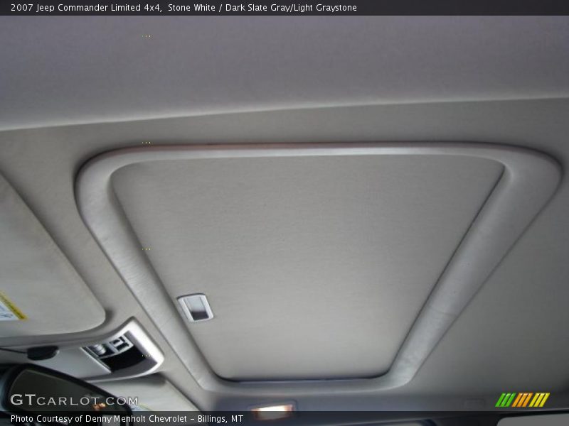 Stone White / Dark Slate Gray/Light Graystone 2007 Jeep Commander Limited 4x4