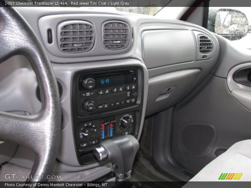 Red Jewel Tint Coat / Light Gray 2007 Chevrolet TrailBlazer LS 4x4
