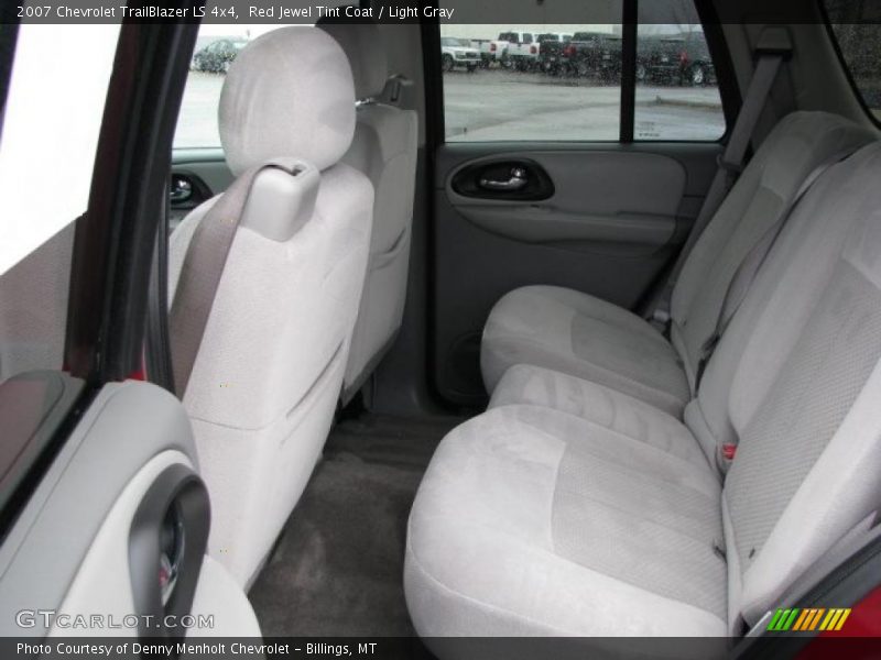 Red Jewel Tint Coat / Light Gray 2007 Chevrolet TrailBlazer LS 4x4