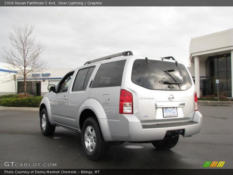 Silver Lightning / Graphite 2009 Nissan Pathfinder S 4x4