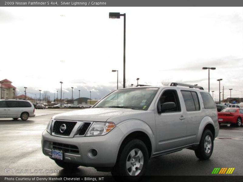 Silver Lightning / Graphite 2009 Nissan Pathfinder S 4x4