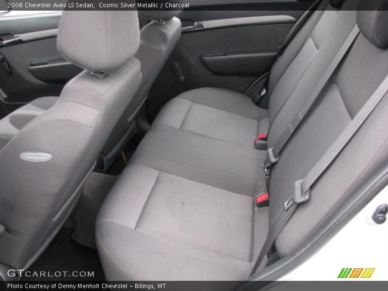 Cosmic Silver Metallic / Charcoal 2008 Chevrolet Aveo LS Sedan