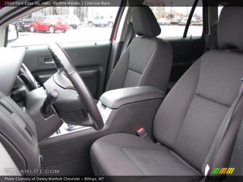 Redfire Metallic / Charcoal Black 2009 Ford Edge SEL AWD