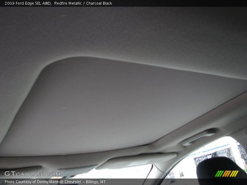 Redfire Metallic / Charcoal Black 2009 Ford Edge SEL AWD