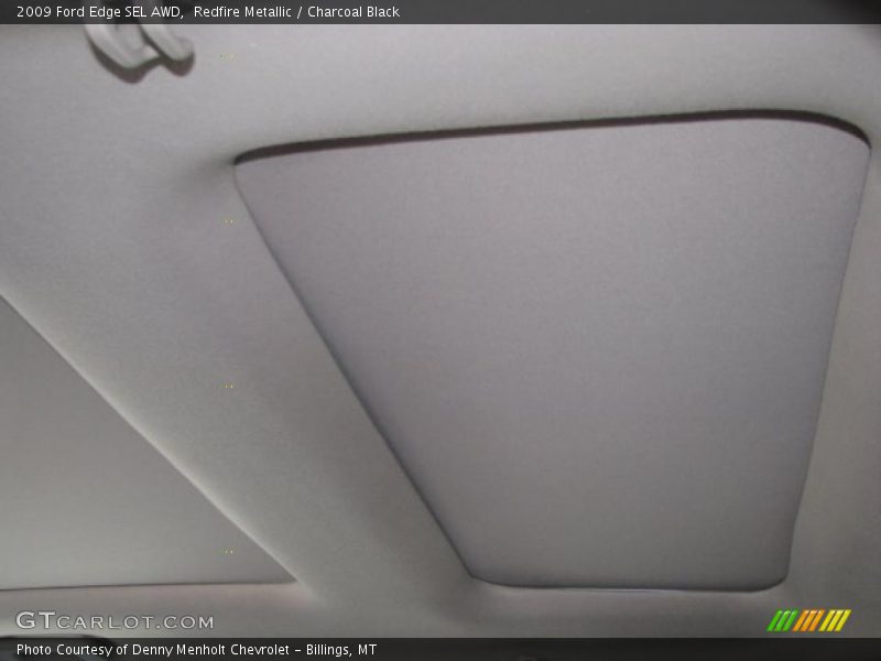 Redfire Metallic / Charcoal Black 2009 Ford Edge SEL AWD