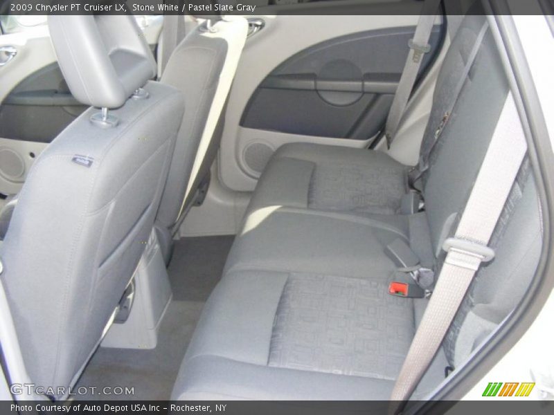 Stone White / Pastel Slate Gray 2009 Chrysler PT Cruiser LX