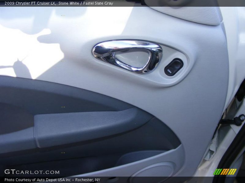 Stone White / Pastel Slate Gray 2009 Chrysler PT Cruiser LX
