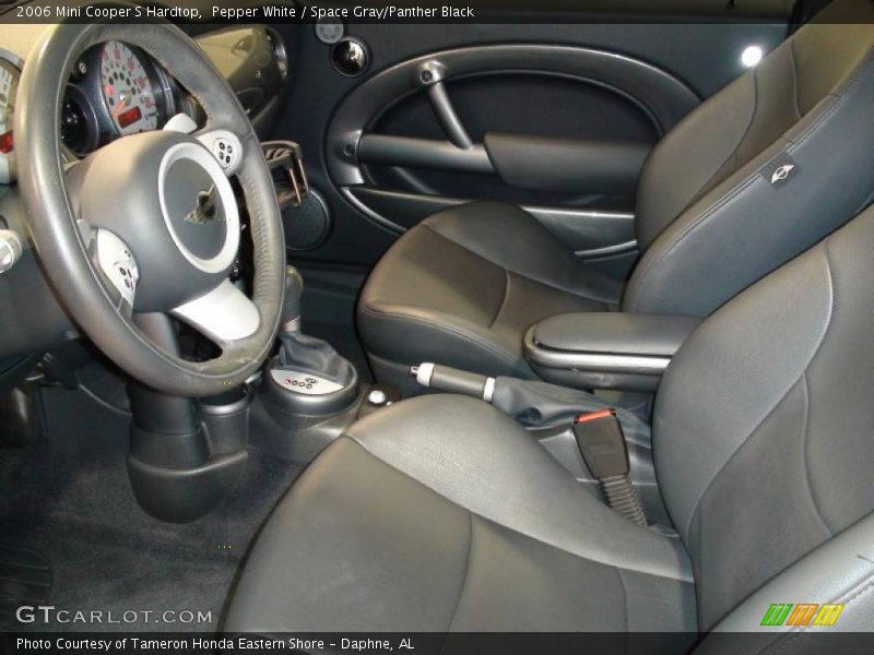 Pepper White / Space Gray/Panther Black 2006 Mini Cooper S Hardtop