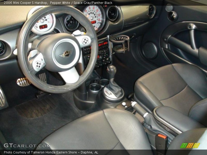 Pepper White / Space Gray/Panther Black 2006 Mini Cooper S Hardtop