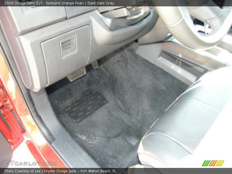 Sunburst Orange Pearl / Dark Slate Gray 2008 Dodge Nitro R/T