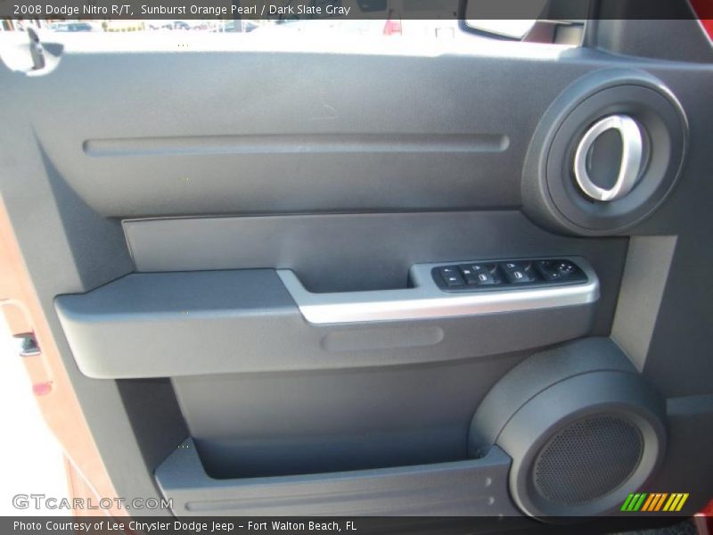 Sunburst Orange Pearl / Dark Slate Gray 2008 Dodge Nitro R/T