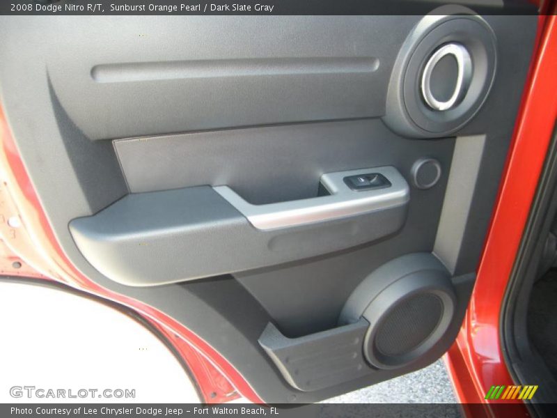 Sunburst Orange Pearl / Dark Slate Gray 2008 Dodge Nitro R/T