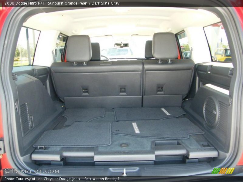 Sunburst Orange Pearl / Dark Slate Gray 2008 Dodge Nitro R/T