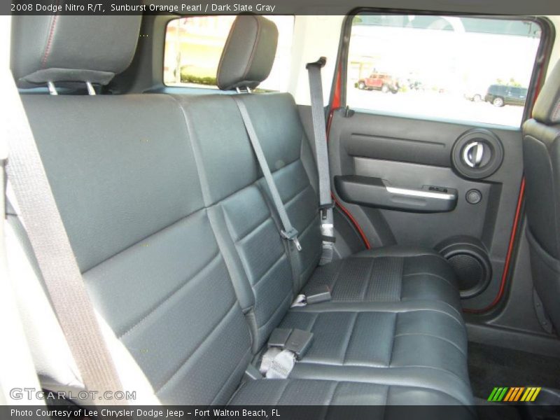 Sunburst Orange Pearl / Dark Slate Gray 2008 Dodge Nitro R/T
