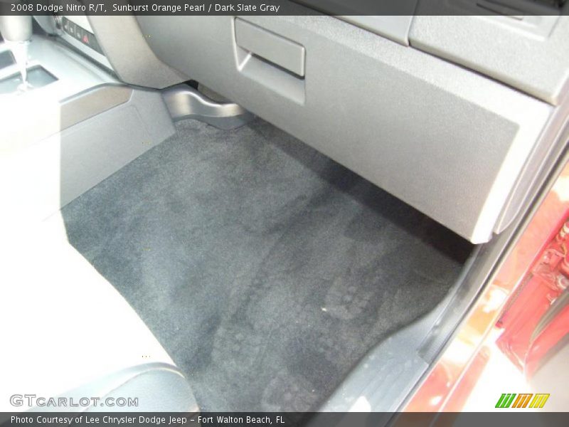 Sunburst Orange Pearl / Dark Slate Gray 2008 Dodge Nitro R/T