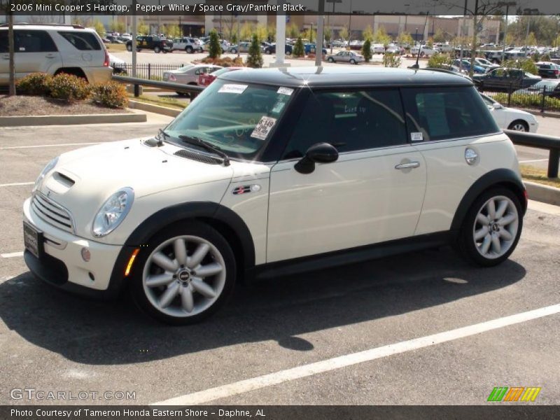 Pepper White / Space Gray/Panther Black 2006 Mini Cooper S Hardtop