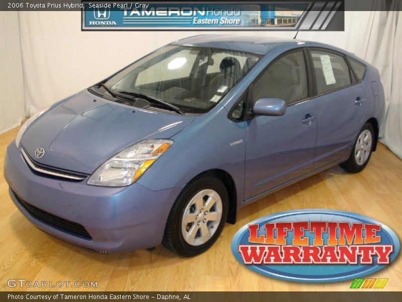 Seaside Pearl / Gray 2006 Toyota Prius Hybrid