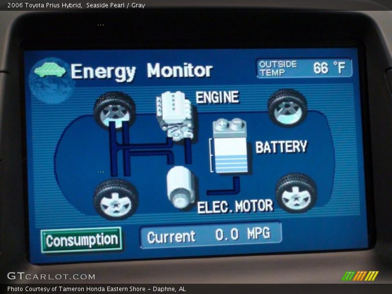 Seaside Pearl / Gray 2006 Toyota Prius Hybrid