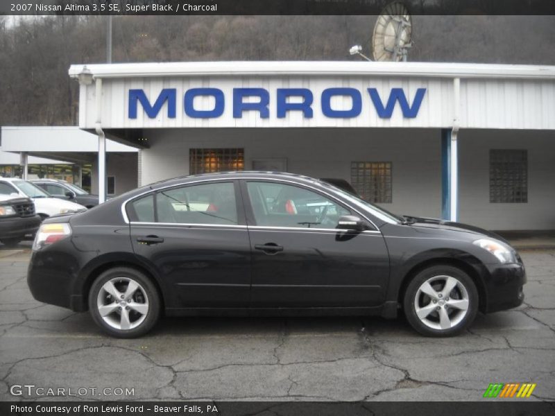 Super Black / Charcoal 2007 Nissan Altima 3.5 SE
