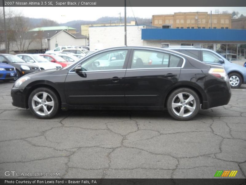 Super Black / Charcoal 2007 Nissan Altima 3.5 SE