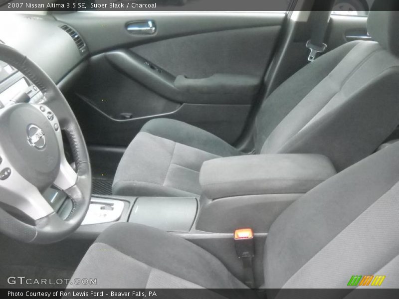 Super Black / Charcoal 2007 Nissan Altima 3.5 SE