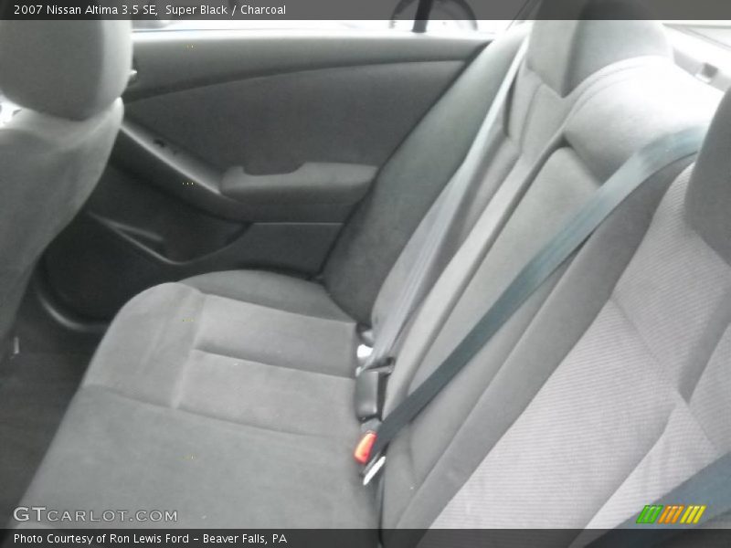 Super Black / Charcoal 2007 Nissan Altima 3.5 SE
