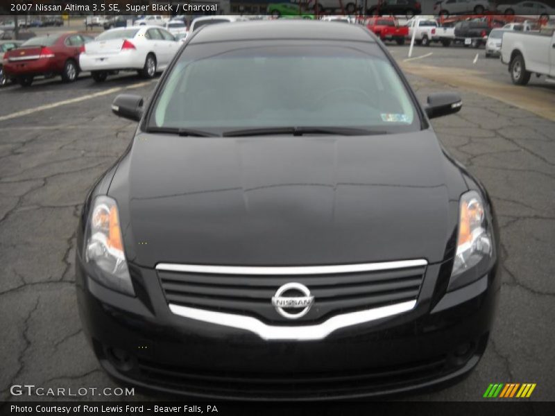 Super Black / Charcoal 2007 Nissan Altima 3.5 SE