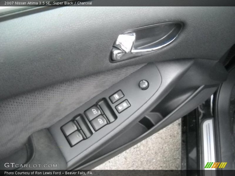 Super Black / Charcoal 2007 Nissan Altima 3.5 SE
