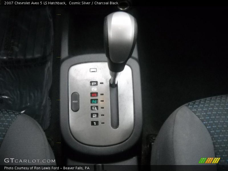 Cosmic Silver / Charcoal Black 2007 Chevrolet Aveo 5 LS Hatchback