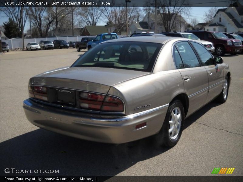 Light Bronzemist Metallic / Taupe 2000 Buick Park Avenue