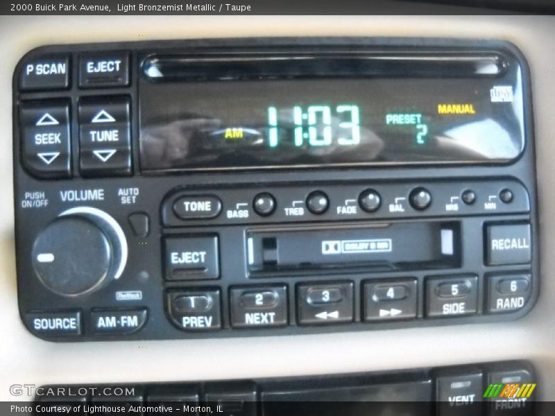 Light Bronzemist Metallic / Taupe 2000 Buick Park Avenue