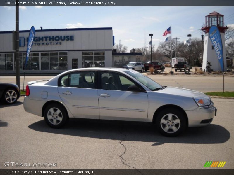 Galaxy Silver Metallic / Gray 2005 Chevrolet Malibu LS V6 Sedan