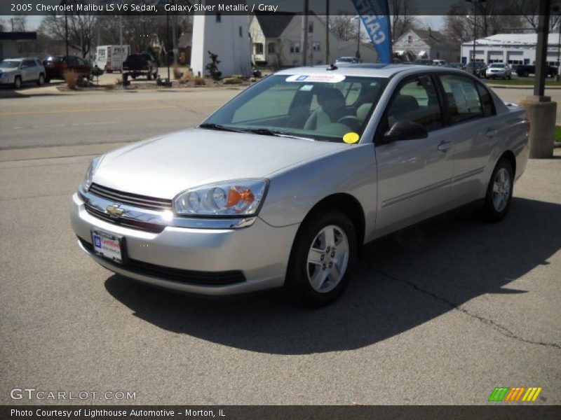 Galaxy Silver Metallic / Gray 2005 Chevrolet Malibu LS V6 Sedan