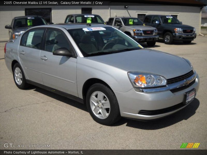 Galaxy Silver Metallic / Gray 2005 Chevrolet Malibu LS V6 Sedan