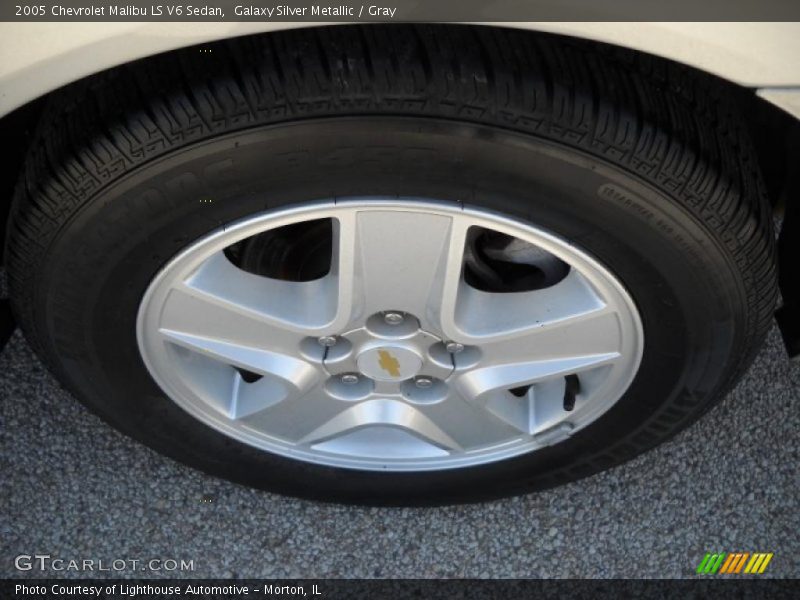 Galaxy Silver Metallic / Gray 2005 Chevrolet Malibu LS V6 Sedan