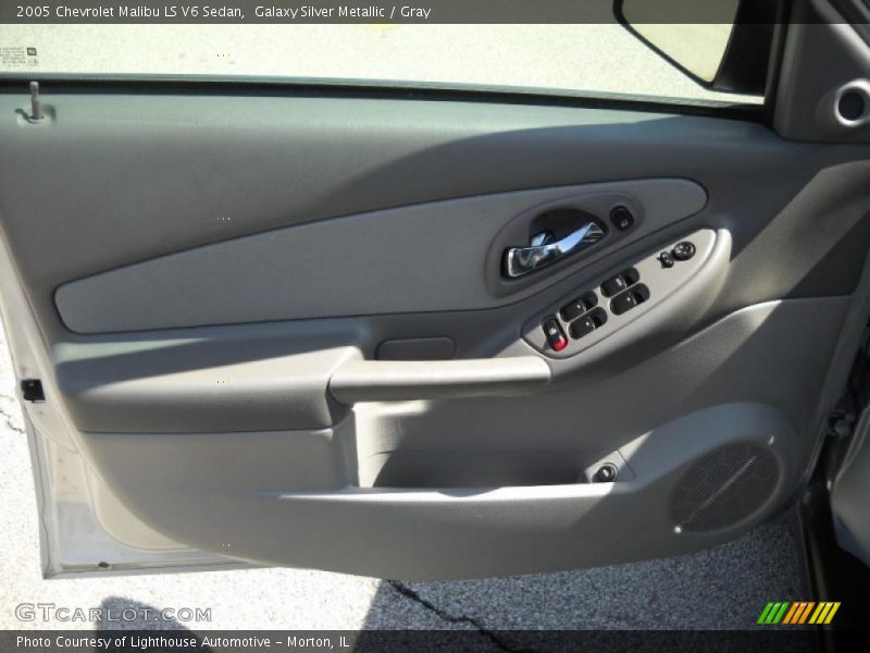 Galaxy Silver Metallic / Gray 2005 Chevrolet Malibu LS V6 Sedan
