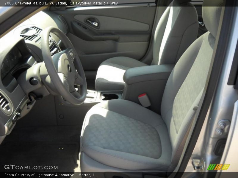 Galaxy Silver Metallic / Gray 2005 Chevrolet Malibu LS V6 Sedan